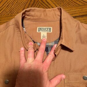 Duluth Trading Co. Men’s shirt Jacket Size L